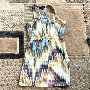 Medium size multi color dress